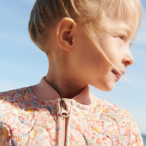 Куртка утепленная Wheat "Thermo Loui Fruits and Flowers", фруктовая флористика